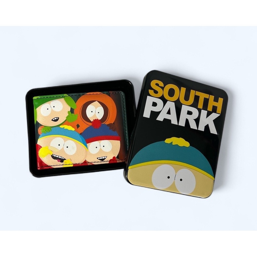 Comedy Central South Park Boy Group‎ Leather Bi-Fold Wallet Official Buckle Down